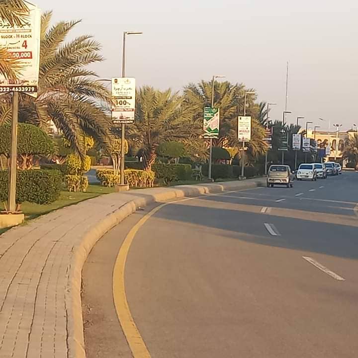 Plot No 95#G4 facing park Top location plot for sale 4
