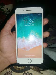 iphone 7+ all ok phone ha koi msla ni argent sale 32gp ha