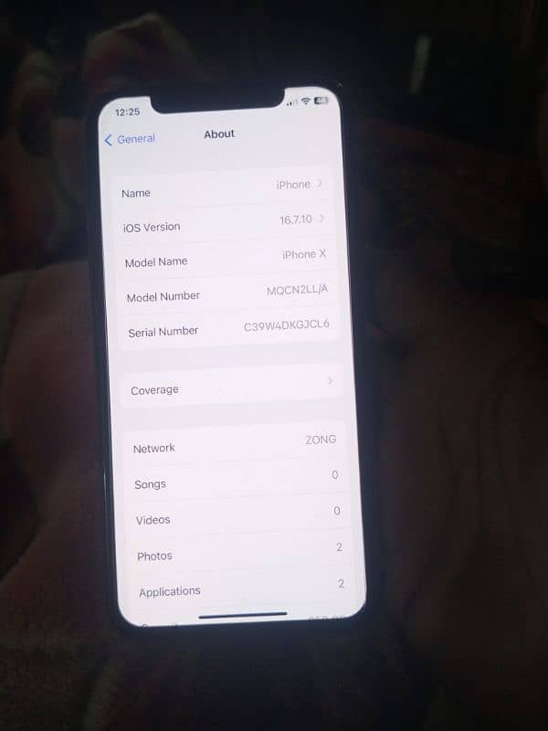 Iphone x pta provide 1