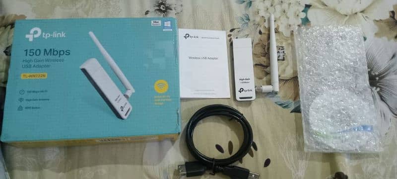 Tp link WN722n - wire less wifi adapter for laptop or pc 0
