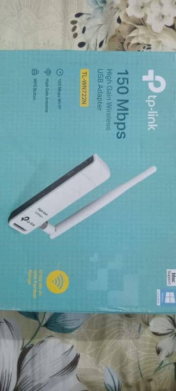 Tp link WN722n - wire less wifi adapter for laptop or pc 1
