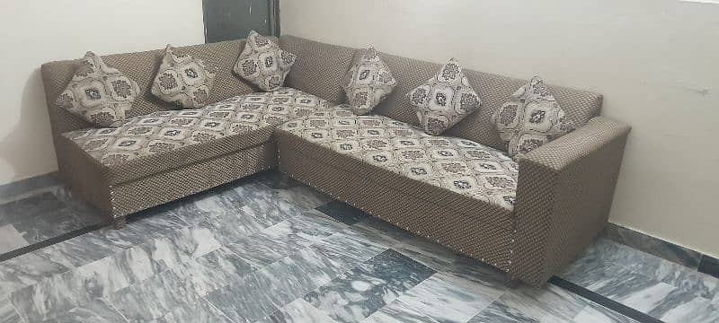 L type 7 seater sofa 0