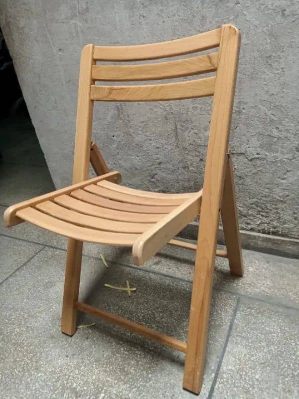 folding wooden chair 2