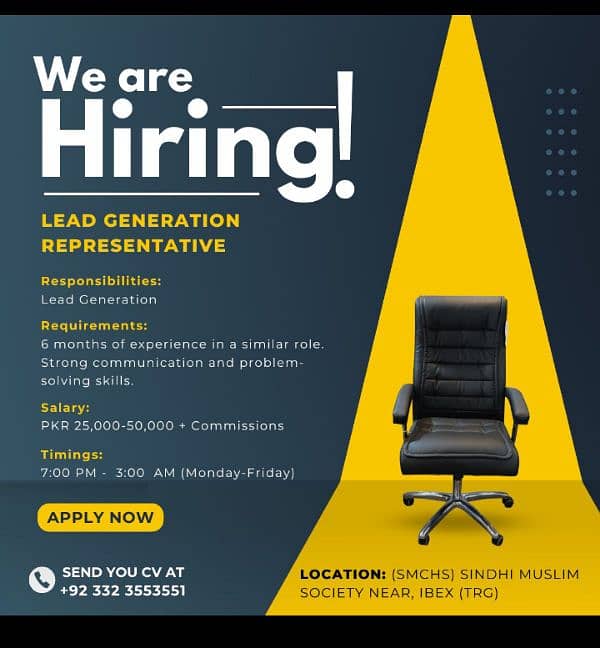 LEAD GENERATION REPRESENTATIVE 0