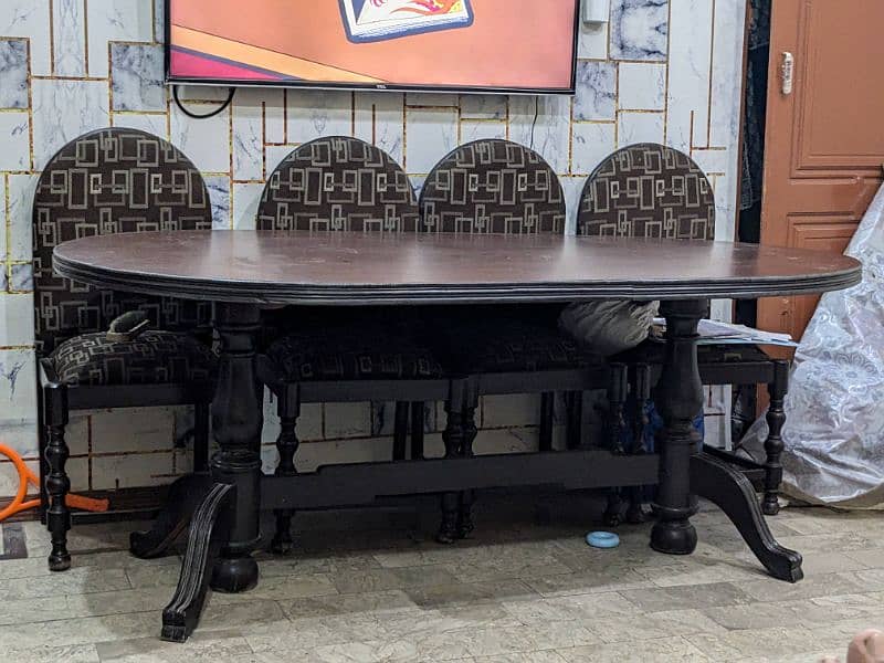 dining table with 6 chairs 2