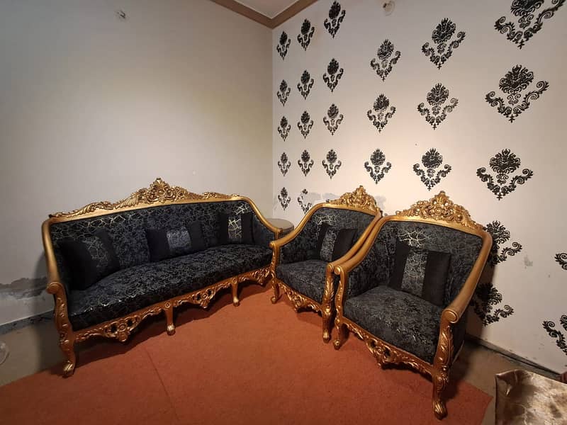 Sofa Set / Wooden Sofa / Luxury Sofa / 5 seater sofa / sofa for sale 1