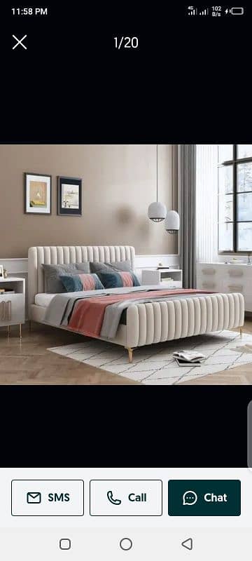 double bed/bed set/sofa set/king size bed/furniture 4