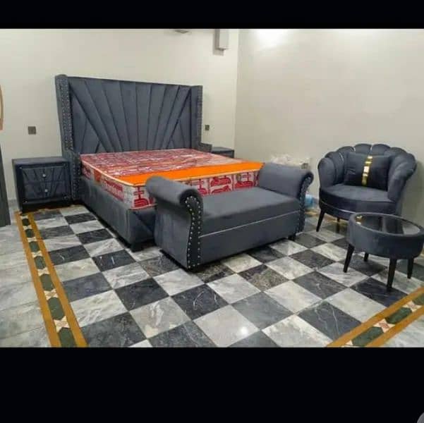 double bed/bed set/sofa set/king size bed/furniture 16