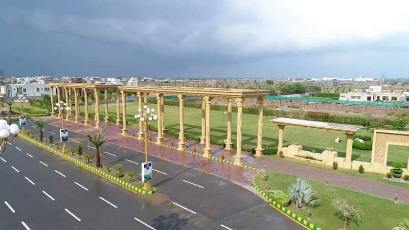 Royal Orchard 10 Marla corner Plot for sale ideal location 4
