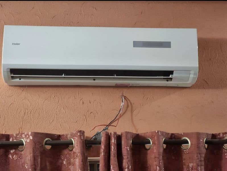 Haier 1.5 ton split AC fully functional 0