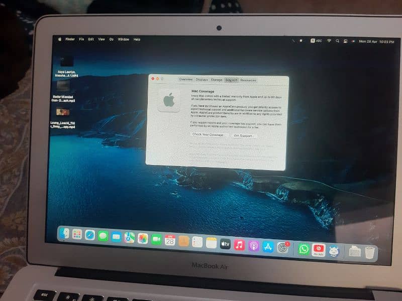 Macbook air 8.128GB 5