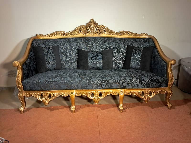 Sofa Set / Wooden Sofa / Luxury Sofa / 5 seater sofa / sofa for sale 2