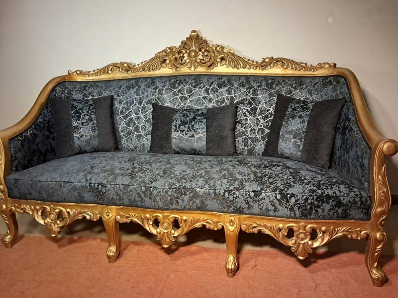 Sofa Set / Wooden Sofa / Luxury Sofa / 5 seater sofa / sofa for sale 5