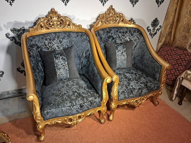 Sofa Set / Wooden Sofa / Luxury Sofa / 5 seater sofa / sofa for sale 10