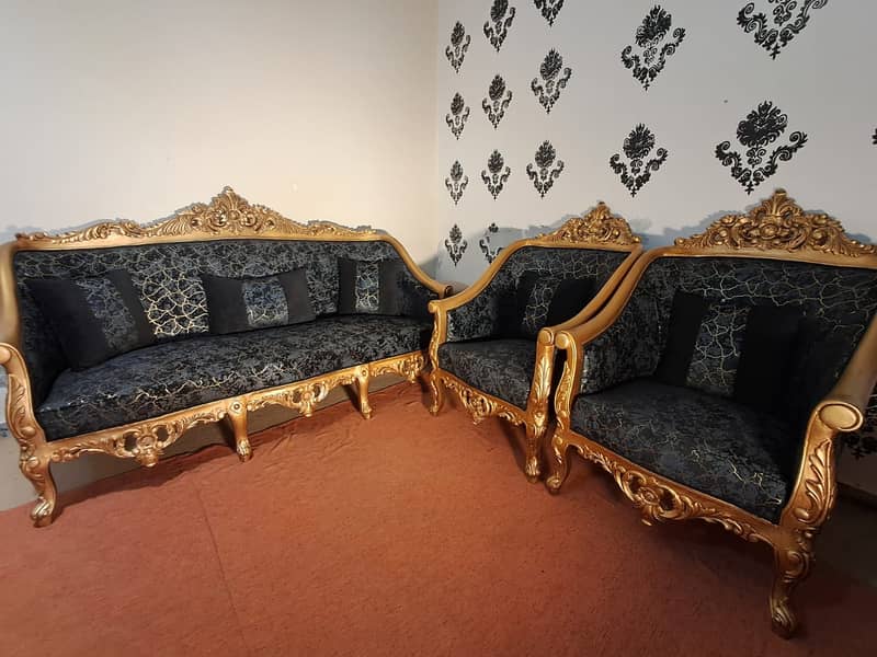 Sofa Set / Wooden Sofa / Luxury Sofa / 5 seater sofa / sofa for sale 11