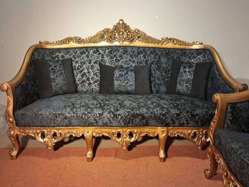 Sofa Set / Wooden Sofa / Luxury Sofa / 5 seater sofa / sofa for sale 12