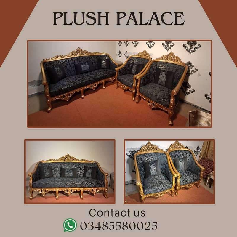 Sofa Set / Wooden Sofa / Luxury Sofa / 5 seater sofa / sofa for sale 13