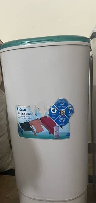 Haier Washing Machine HWM80-35 (8kg) + Haier Dryer HWS60-50 (6kg) 2