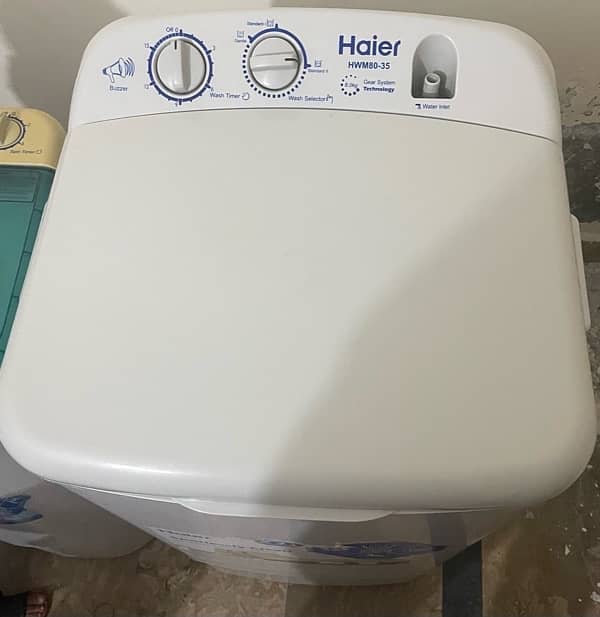 Haier Washing Machine HWM80-35 (8kg) + Haier Dryer HWS60-50 (6kg) 3