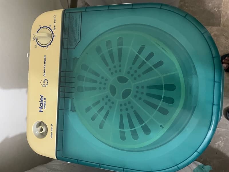 Haier Washing Machine HWM80-35 (8kg) + Haier Dryer HWS60-50 (6kg) 6