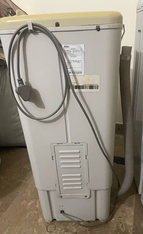 Haier Washing Machine HWM80-35 (8kg) + Haier Dryer HWS60-50 (6kg) 9