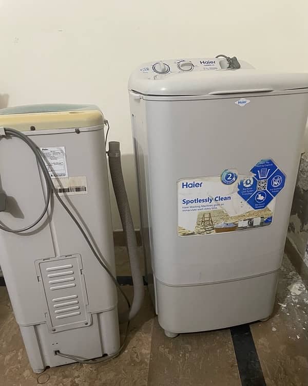 Haier Washing Machine HWM80-35 (8kg) + Haier Dryer HWS60-50 (6kg) 10