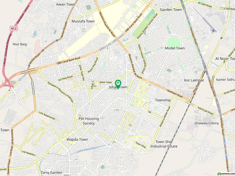 10 Marla Brand New Furst Floor Portion Available For Rent In Johar Town J Block 1