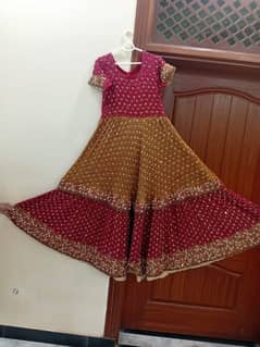 a bridal dress