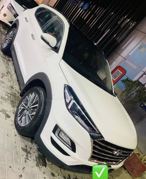 Hyundai Tucson 2021 bank leased 1