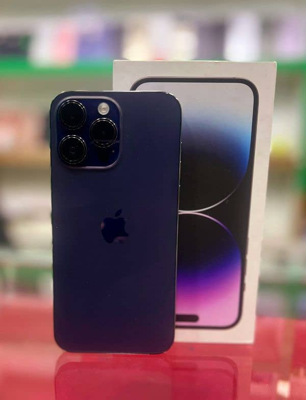 Iphone14 Pro Max 128GB Physical Dual Sim Full Box 0