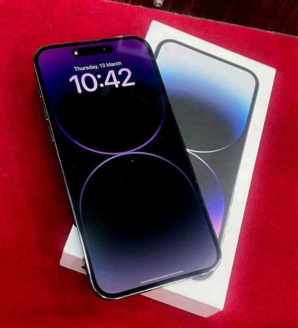 Iphone14 Pro Max 128GB Physical Dual Sim Full Box 1