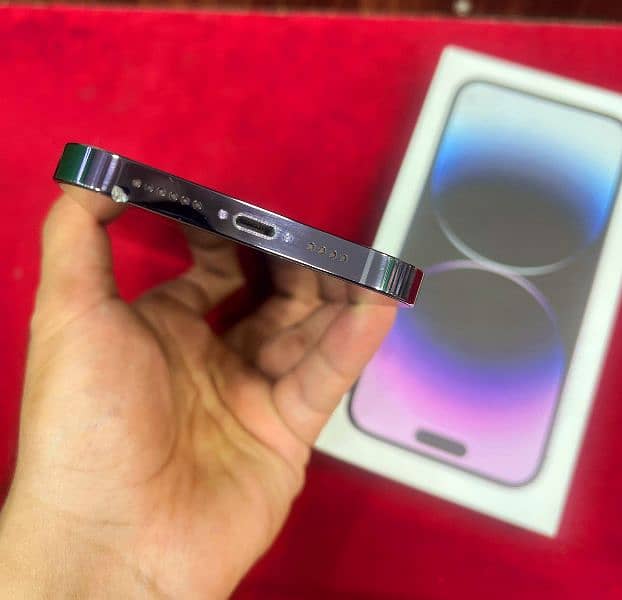 Iphone14 Pro Max 128GB Physical Dual Sim Full Box 3