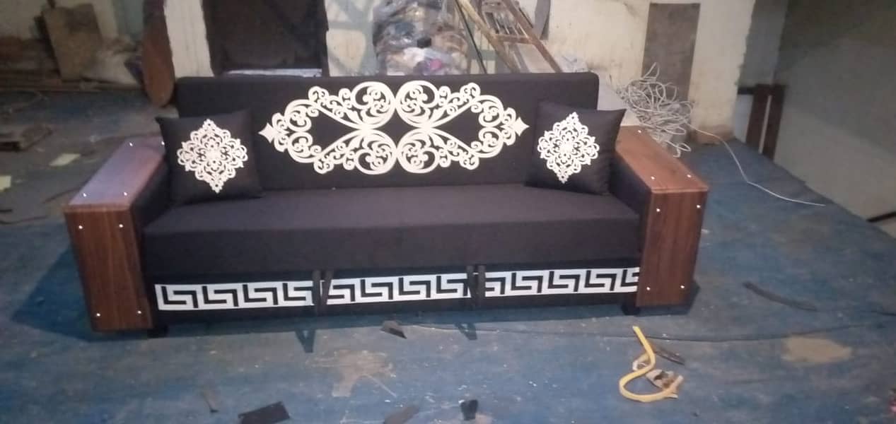 Sofa cum bed/Double cumbed/Sofa/LShape/Combed/Dewan/Double bed/Bed se 12