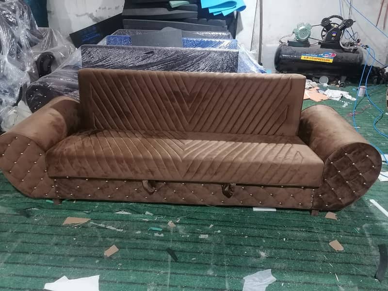 Sofa cum bed/Double cumbed/Sofa/LShape/Combed/Dewan/Double bed/Bed se 8