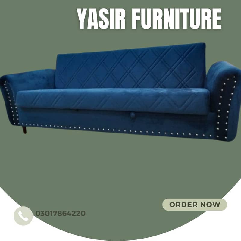 Sofa cum bed/Double cumbed/Sofa/LShape/Combed/Dewan/Double bed/Bed se 16
