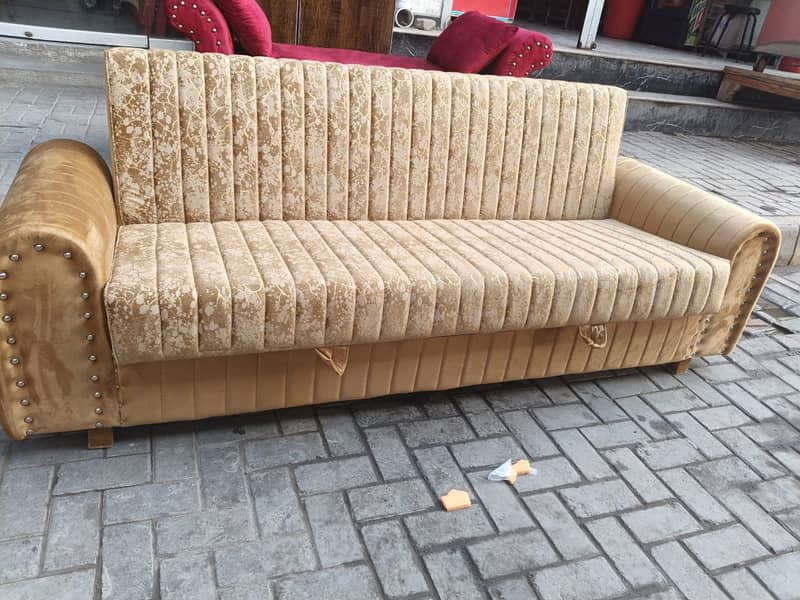 Sofa cum bed/Double cumbed/Sofa/LShape/Combed/Dewan/Double bed/Bed se 1