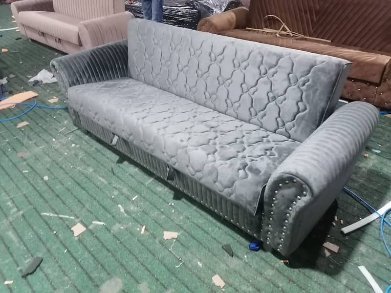 Sofa cum bed/Double cumbed/Sofa/LShape/Combed/Dewan/Double bed/Bed se 3