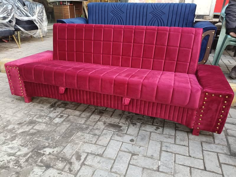 Sofa cum bed/Double cumbed/Sofa/LShape/Combed/Dewan/Double bed/Bed se 12