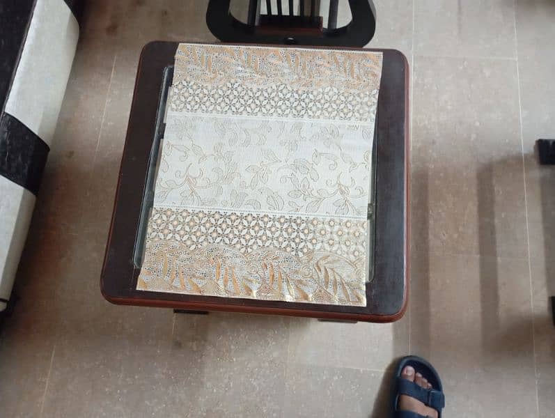 05 seater two sofas and 03 tables for sale 4