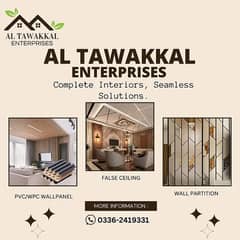 False Ceiling | Wallpaper | Wall panel Wood Flooring | Vinyl flooring