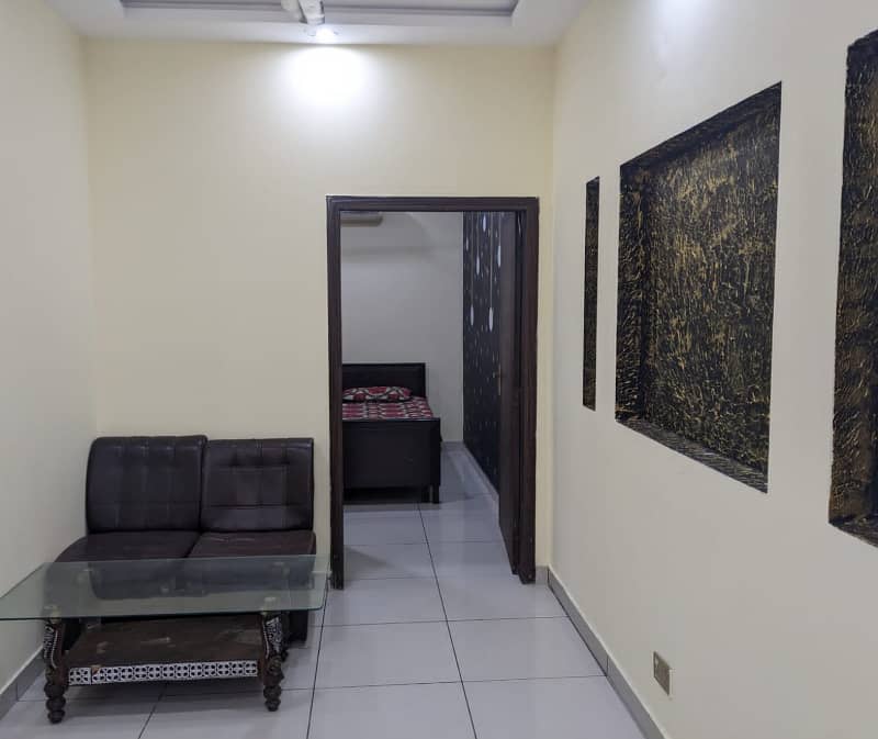 Single Bed Furnished Flat Available For Rent Citi Housing Gujranwala 1