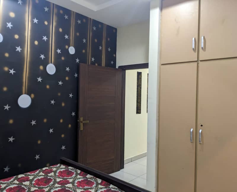 Single Bed Furnished Flat Available For Rent Citi Housing Gujranwala 2