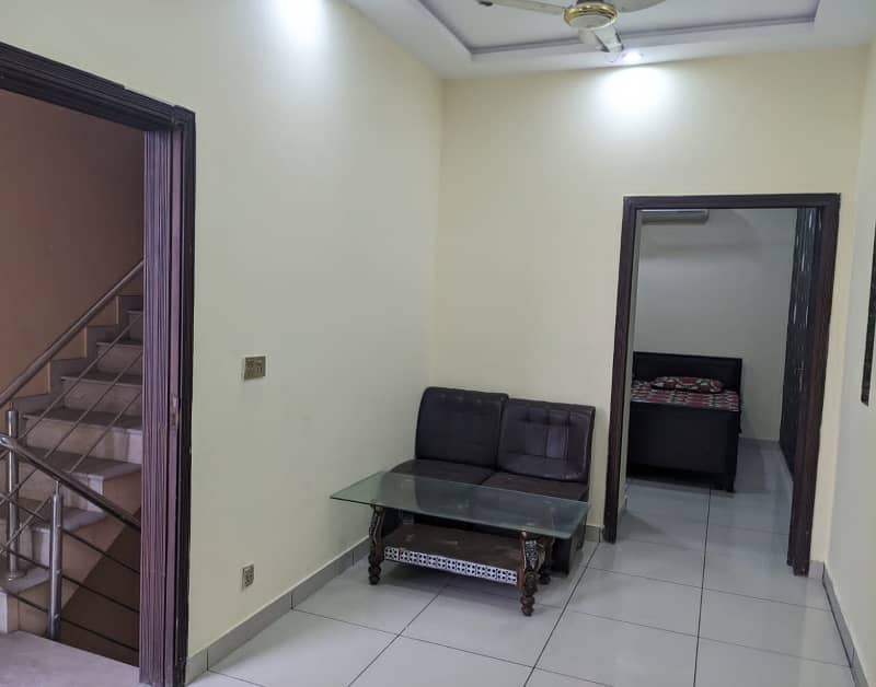 Single Bed Furnished Flat Available For Rent Citi Housing Gujranwala 4