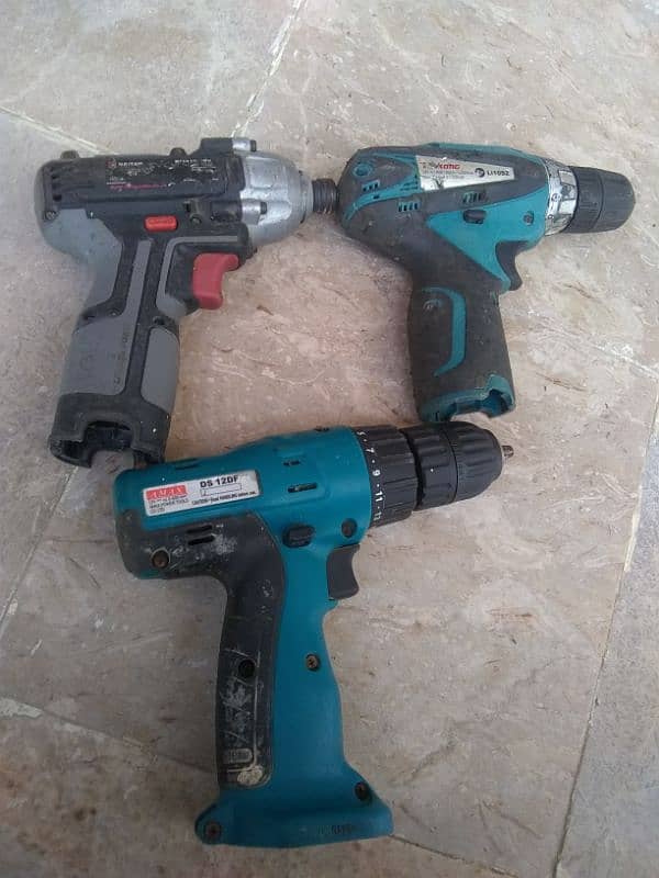 drill and impact driver 12 volt with out battery 1 PCs RS. 1700 1