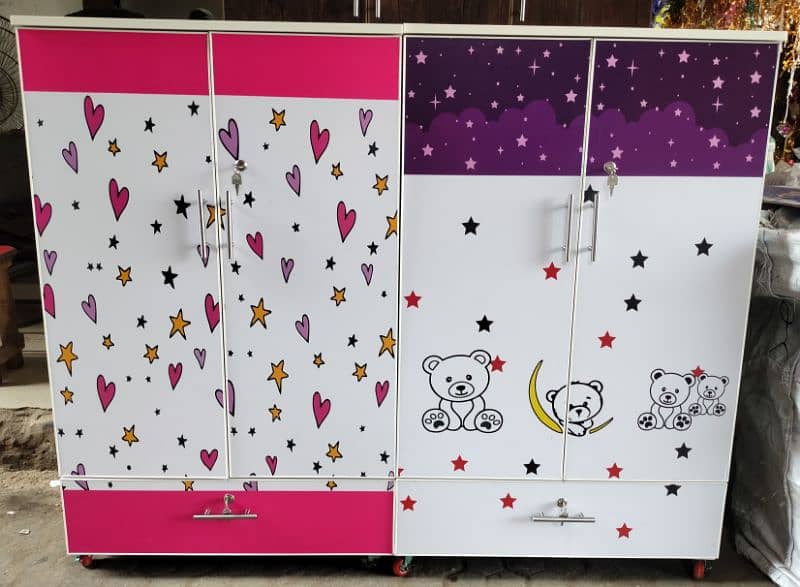 kids wardrobe / baby Cupboard / Almari 0316,5004723 3