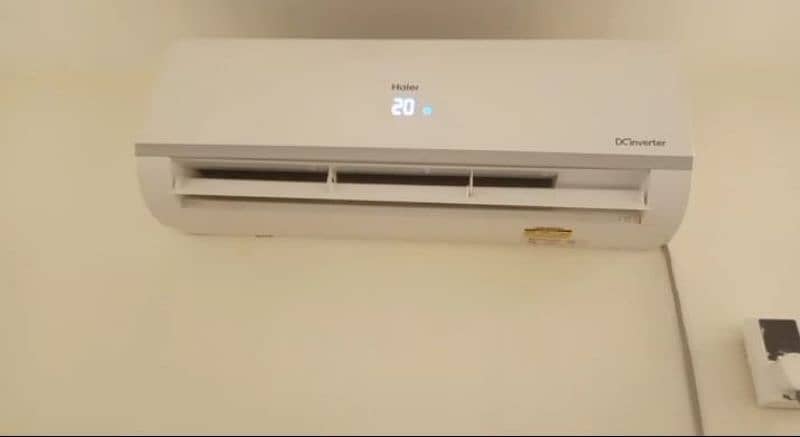 Hair ac DC inverter heat and cool 1.5 ton urjnt for sale 0343/4306801 0