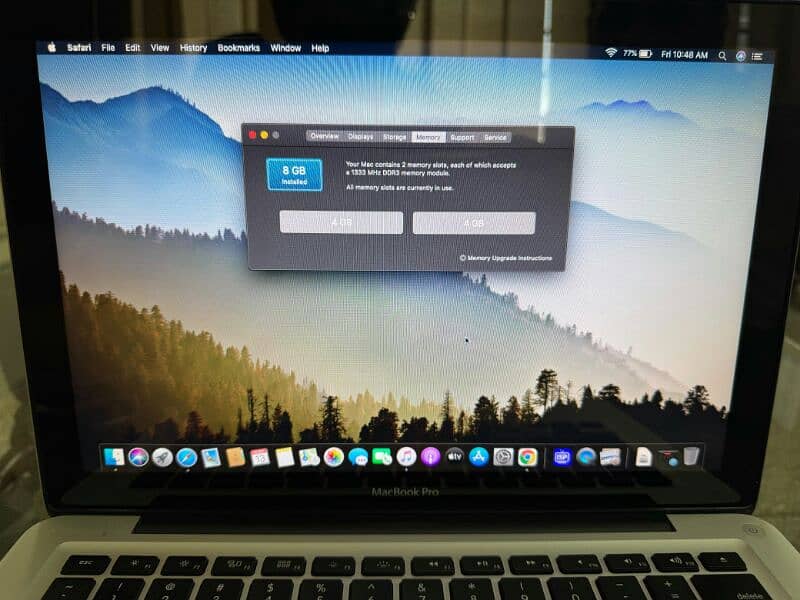 MacBook pro mid 2012 core i5 13-inch Display 6