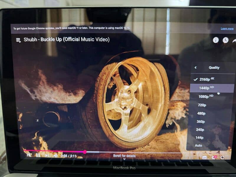 MacBook pro mid 2012 core i5 13-inch Display 11