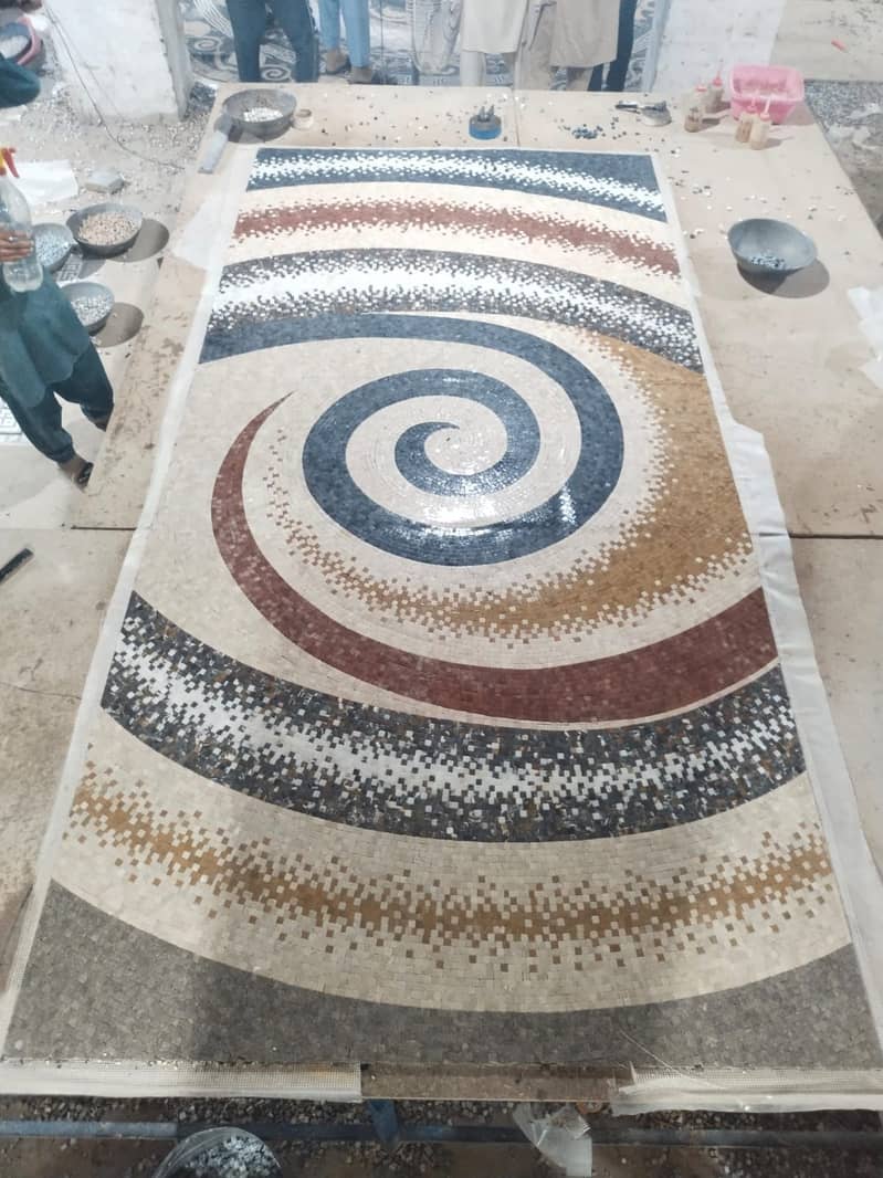 Swimming pools,Glass Mosaic,UV print Mosaic,Floor Mosaic,Mosaic Niche 5