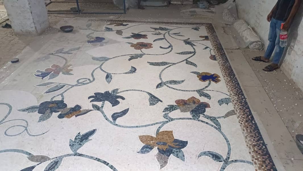 Swimming pools,Glass Mosaic,UV print Mosaic,Floor Mosaic,Mosaic Niche 13